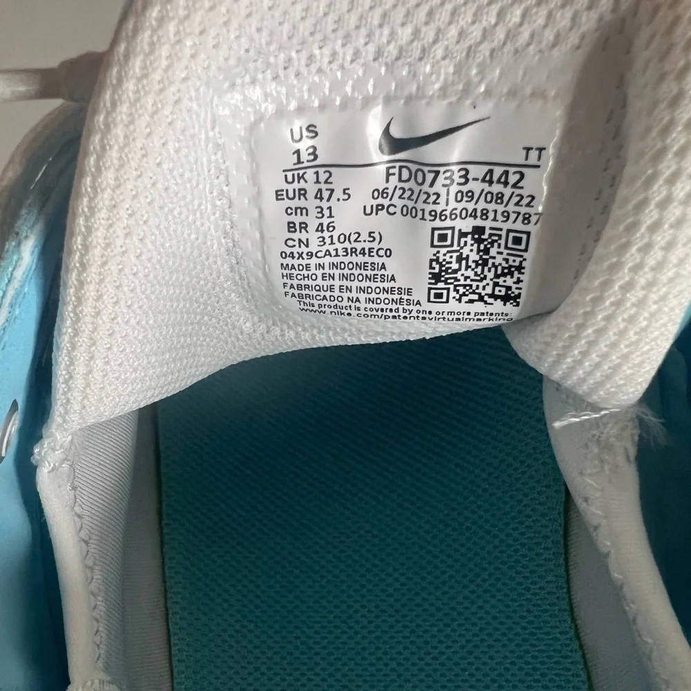 Nike Men’s Air Max TW Next Nature Blue White Athletic Shoe